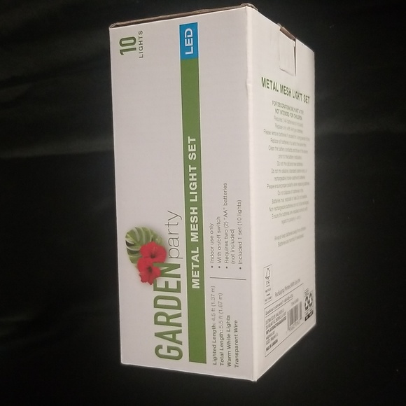 Pineapple Metal Mesh String Lights1.0EA - Picture 4 of 7